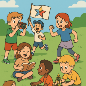 Rallye des 5 Camps – Grand jeu clé en main (CM1/CM2)