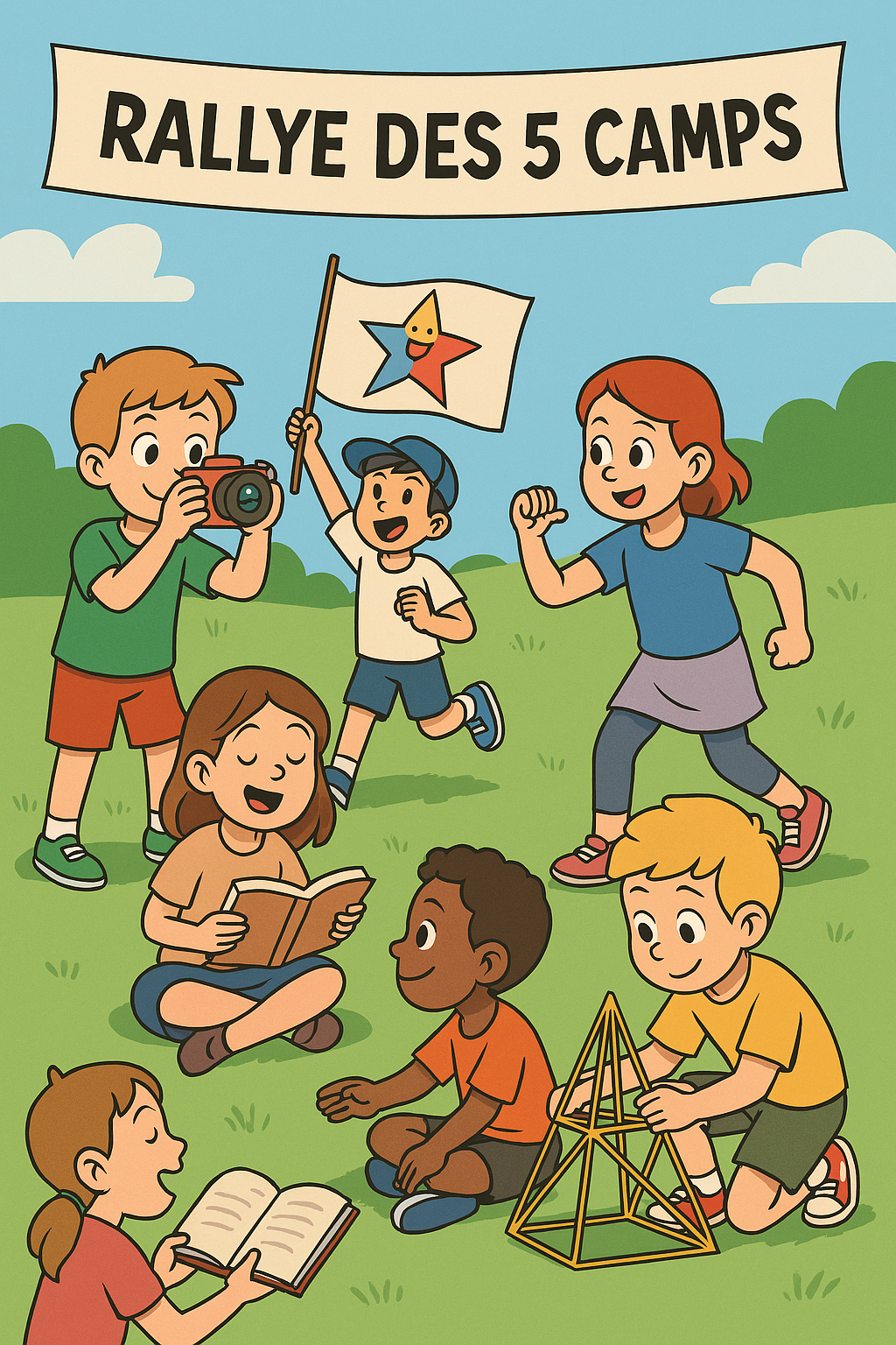 Rallye des 5 Camps – Grand jeu clé en main (CM1/CM2)